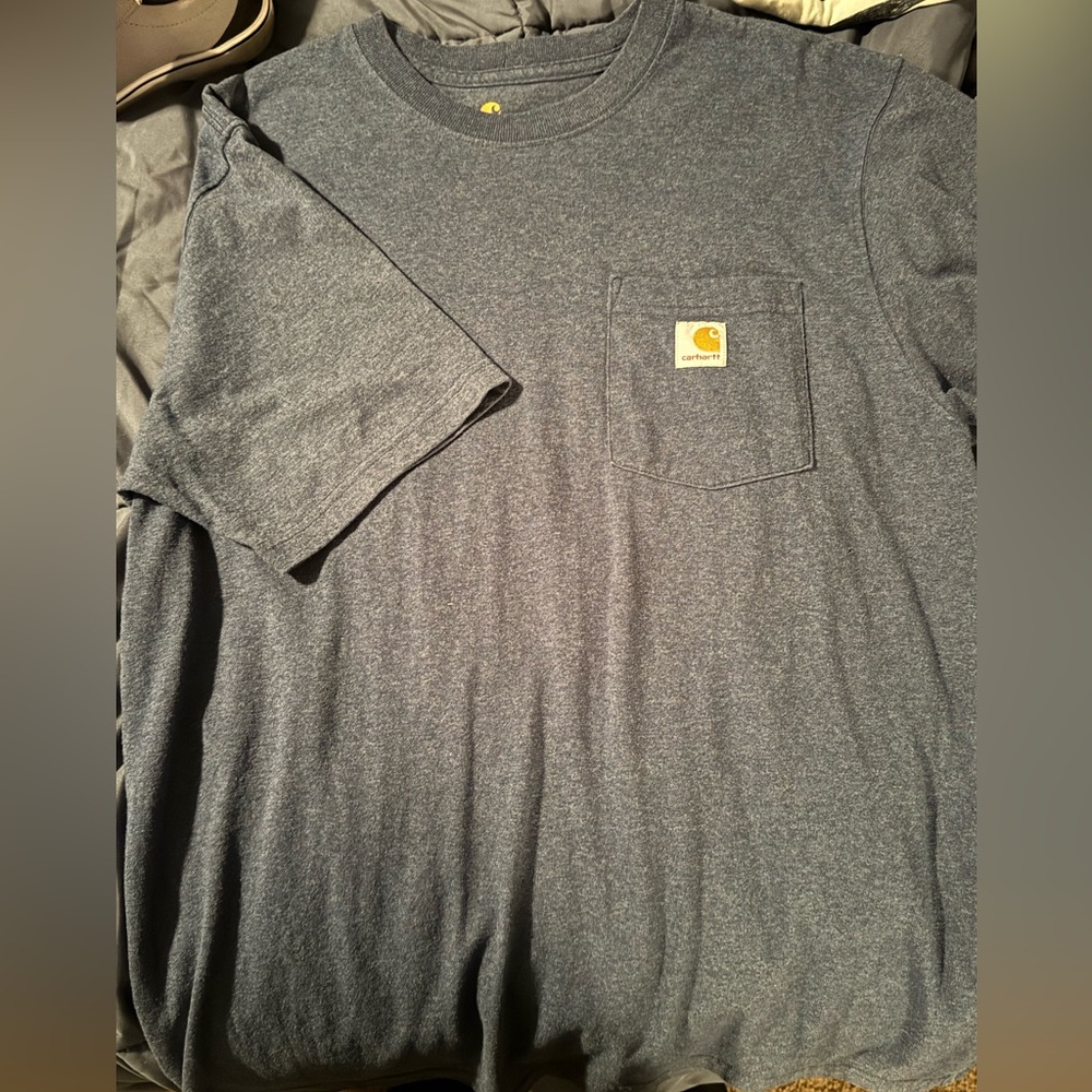 Carhartt Men's Gray Short Sleeve Tee